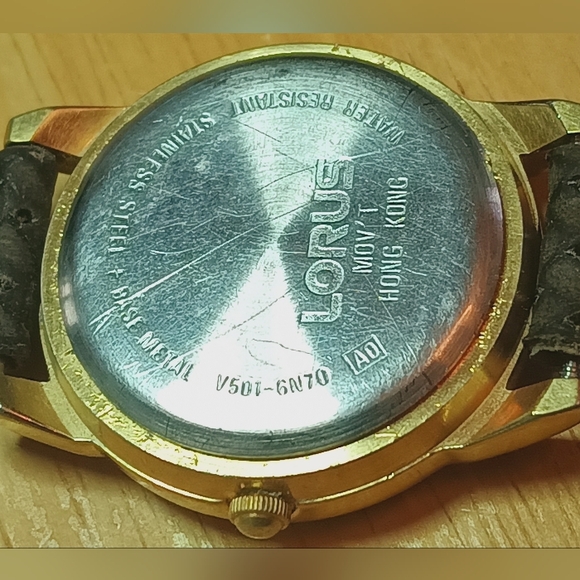 X Disney Gold tone case Blue & White Dial 26 mm Ladies Mickey Mouse 3 hand main image 10